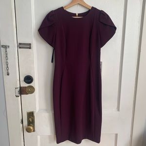 Calvin Klein Tulip Sleeved Dress